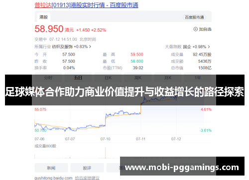 足球媒体合作助力商业价值提升与收益增长的路径探索